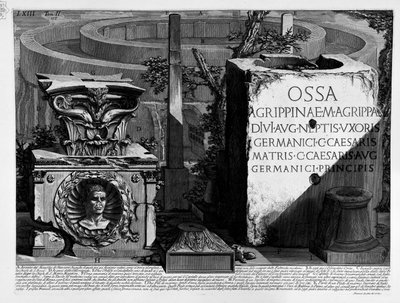 Mausoleum van Augustus door Giovanni Battista Piranesi